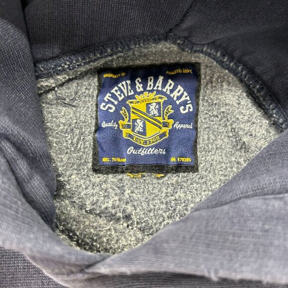 Vintage Steve Barrys Navy Midshipmen Hoodie Mens 2XL XXL Pullover Sweatshirt - Picture 4 of 13